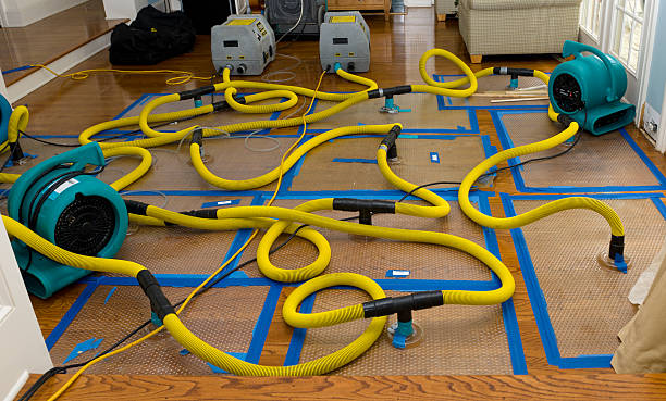 Professional Crawl Space Water Removal technician working in Ramseur, NC